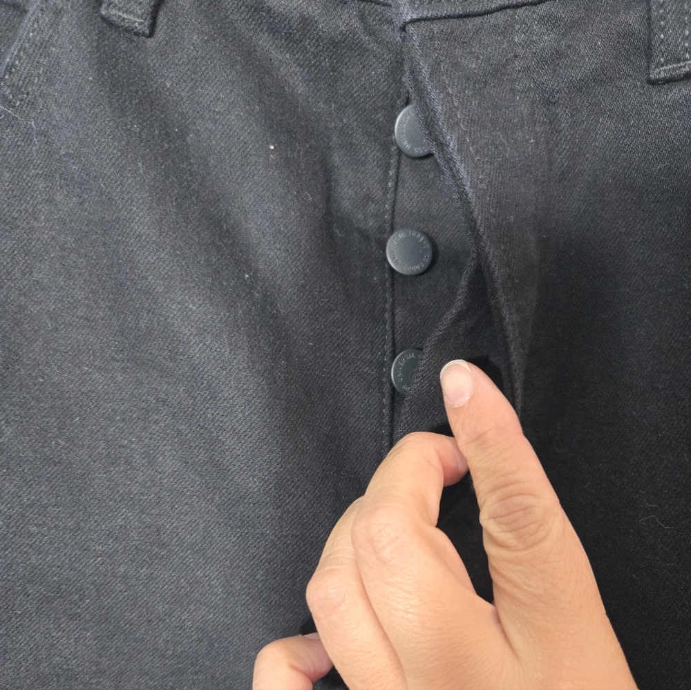 Universal Thread Highest Rise Straight Jeans Blac… - image 10